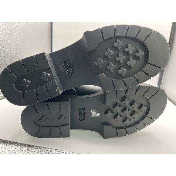 COACH WOMENS LILLI BUCKLED-STRAP TALL CLASSIC BOOT BLACK 10M (B) NEW - Picture 10 of 14